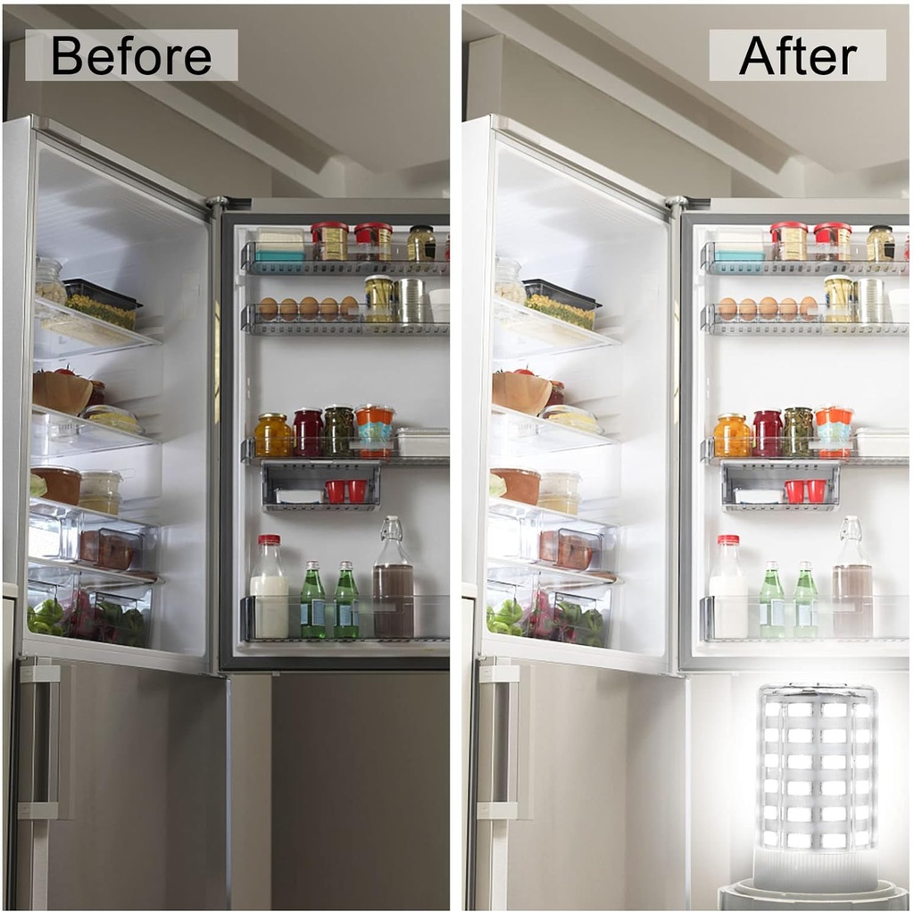 AC100 265V 7W Refrigerator Bulb Super Bright LED 100W Equivalent E26 E27 SatisLED